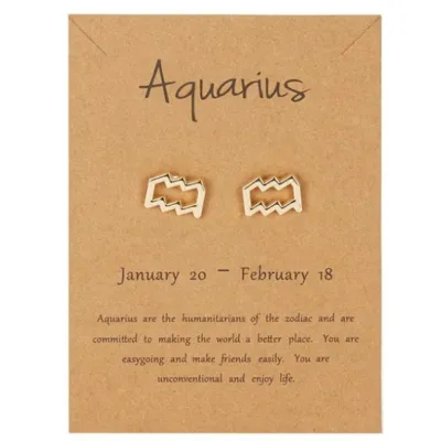 Uhančki zlati HOROSKOP, 12 zodiak znamenj